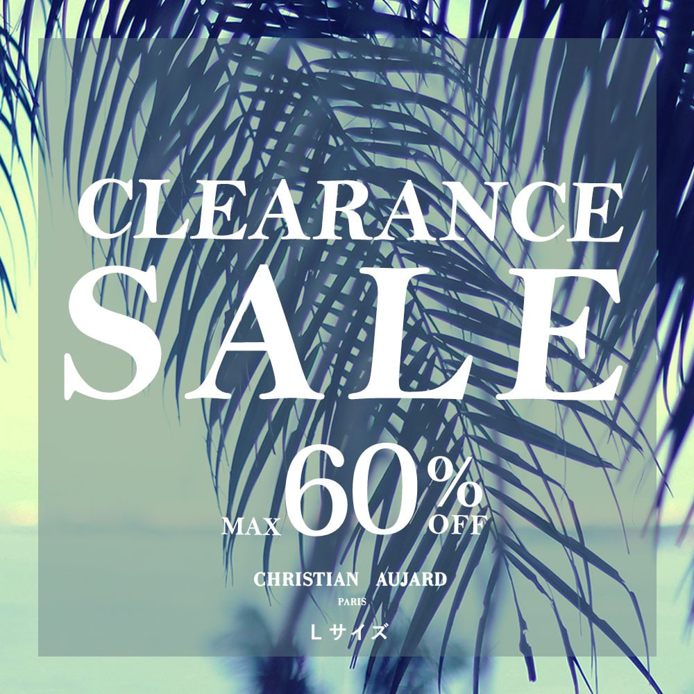  最大60%OFFクリアランスセール
