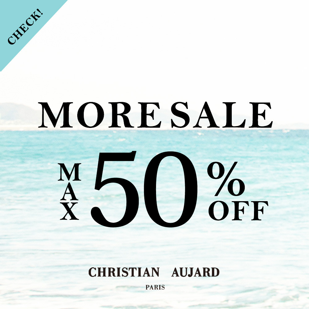 【50%OFFアイテム多数！】MORE SALE