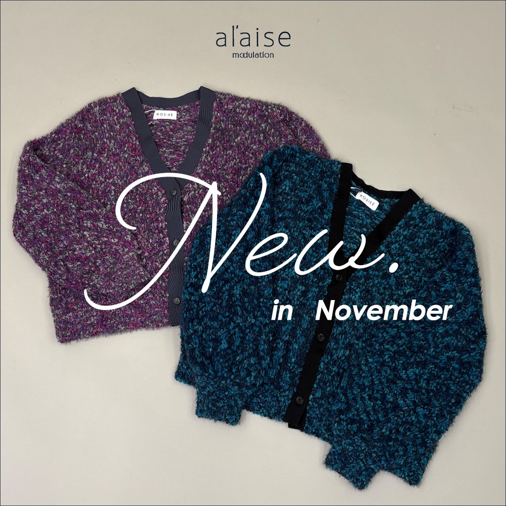 New arrival - 新作アイテムをご紹介 -