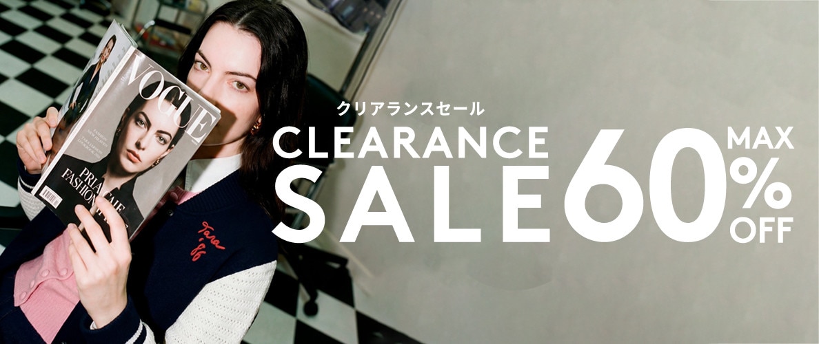 MAX60%OFF　CLEARANCE SALE