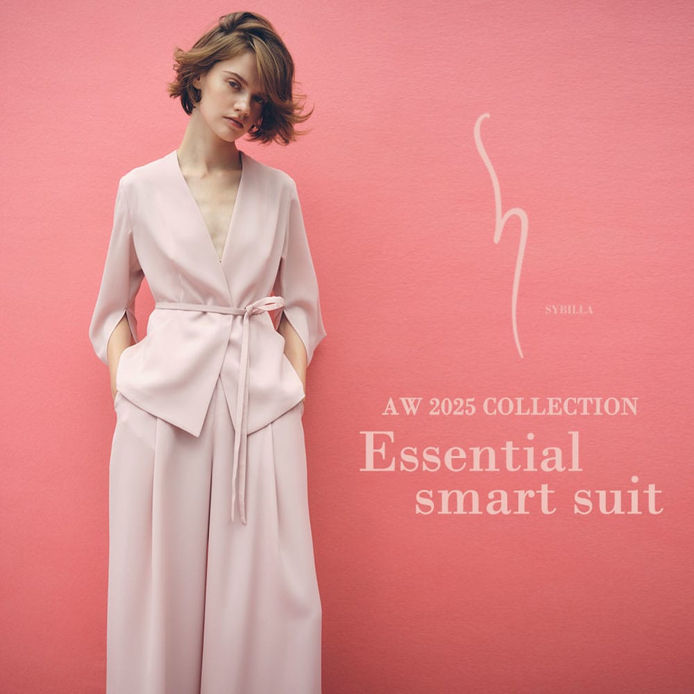 【S SYBILLA】AW25 - Essential smart suit -
