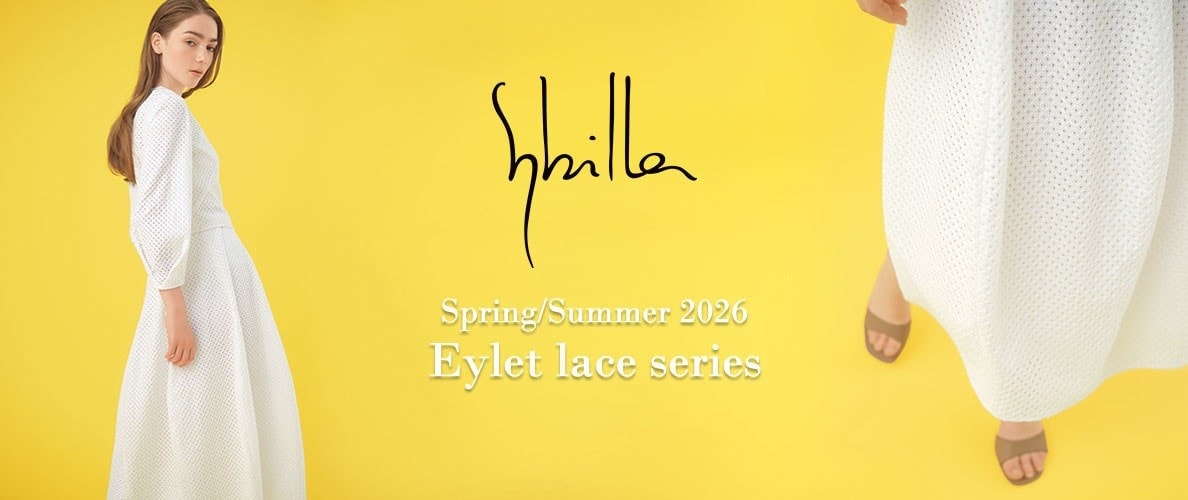 Sybilla SS26 - Eylet lace series -