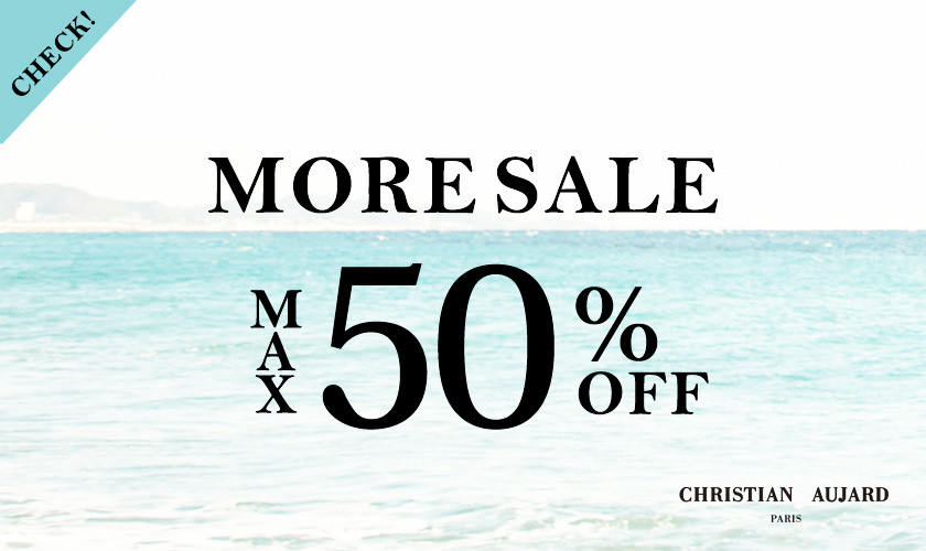 【50%OFFアイテム多数！】MORE SALE