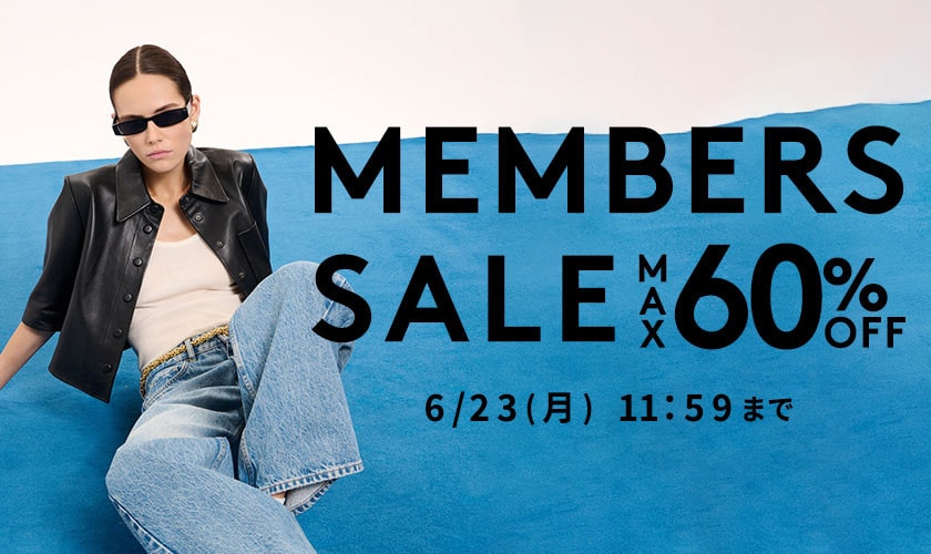MAX60%OFF MEMBER'S SALE