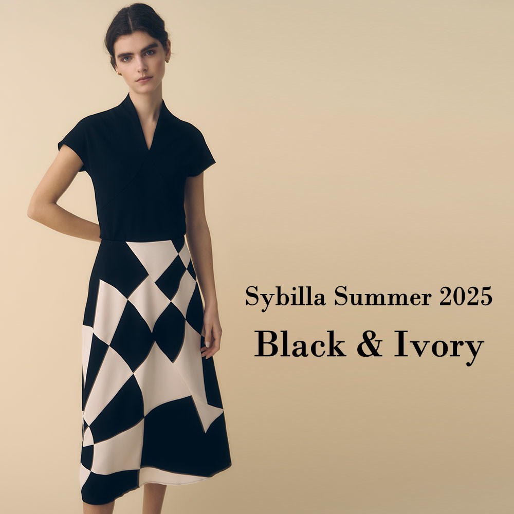 Sybilla Summer 2025 - Black & Ivory -
