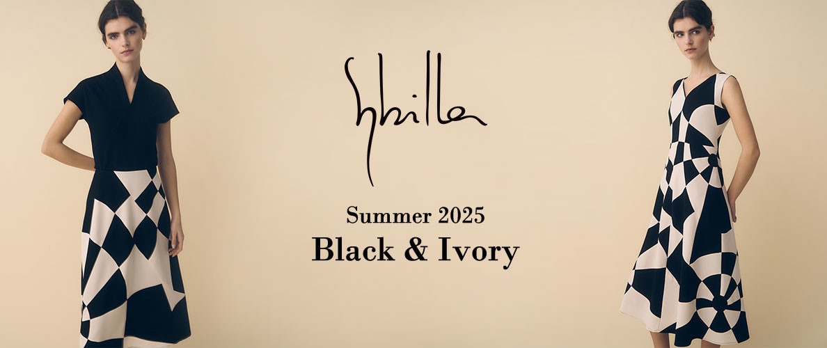 Sybilla Summer 2025 - Black & Ivory -