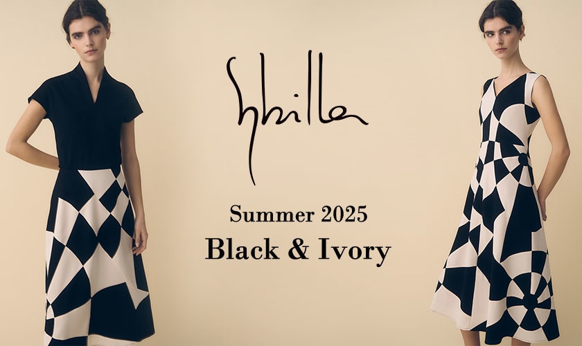 Sybilla Summer 2025 - Black & Ivory -
