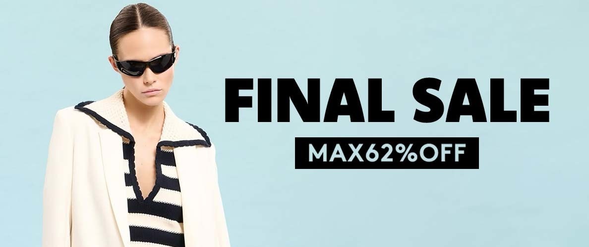 MAX62%OFF FINAL SALE