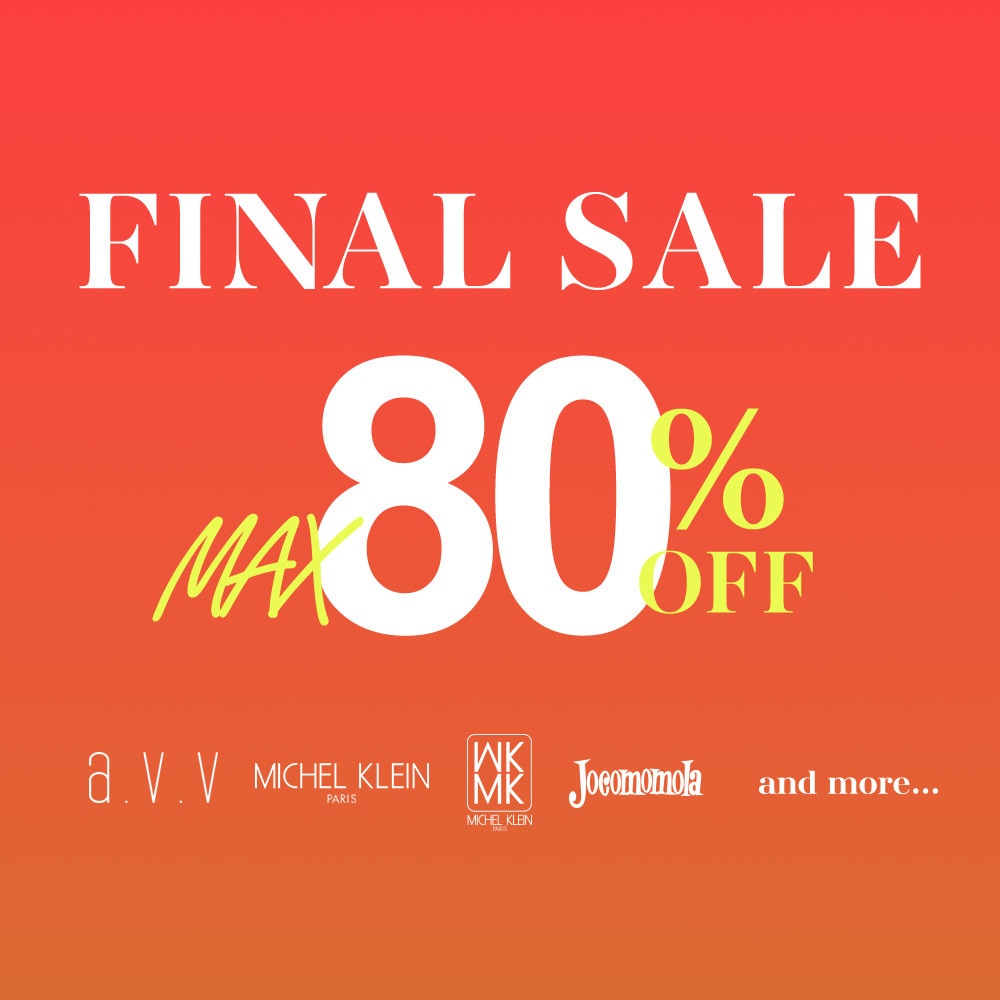 最大80%OFF　FINAL SALE 