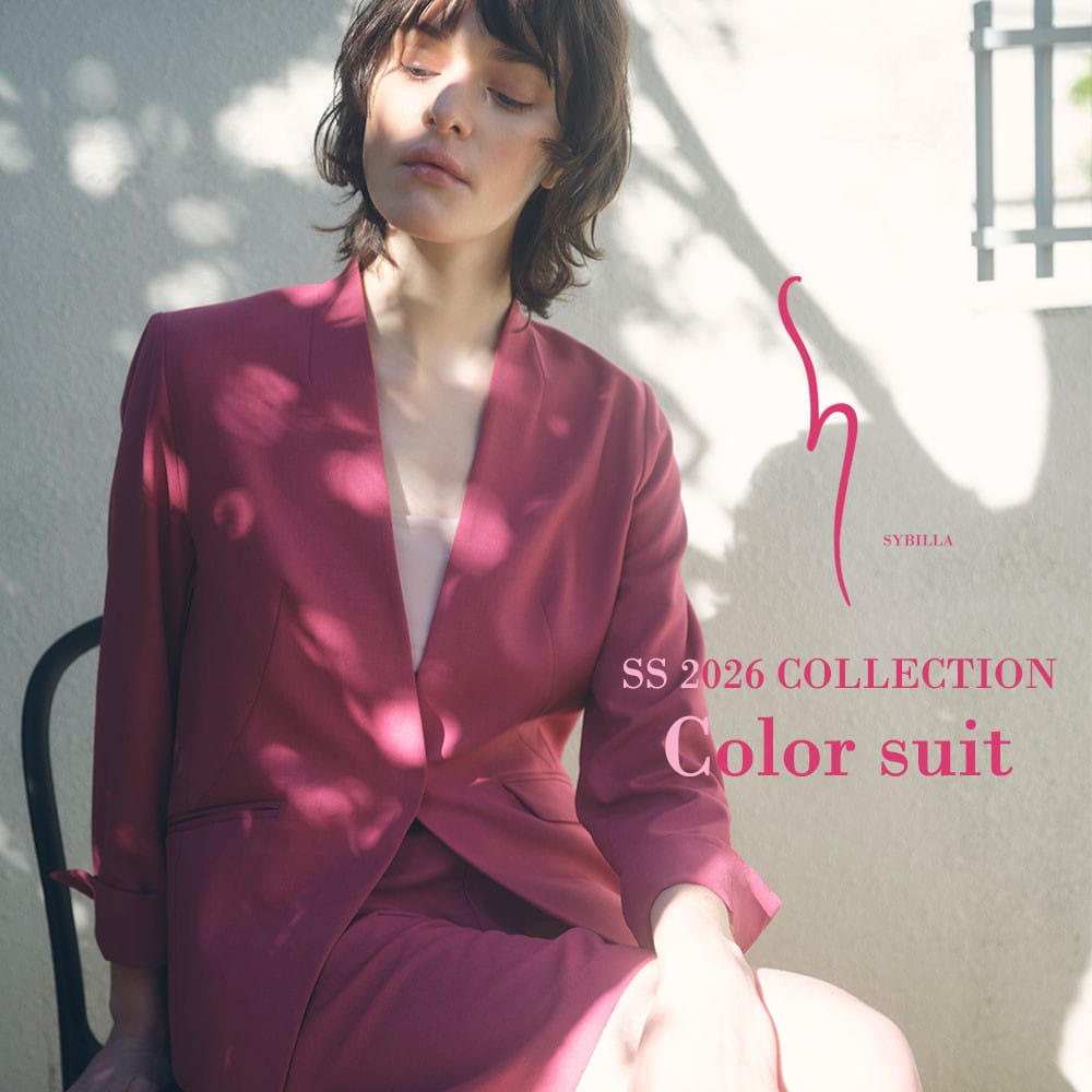 【S SYBILLA】SS26 - Color suit - 