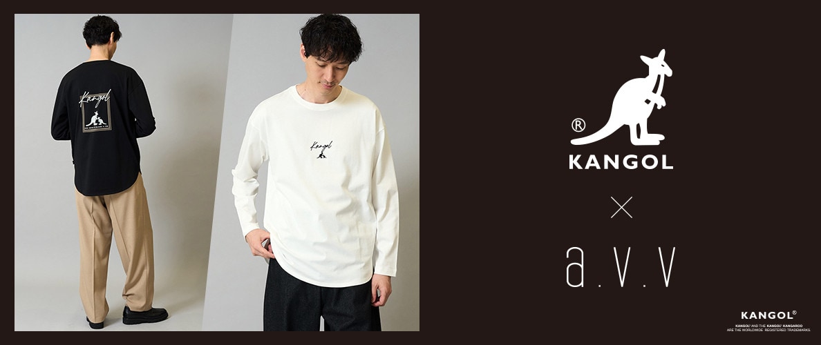 KANGOL×a.v.vのコラボロンTが数量限定で登場！