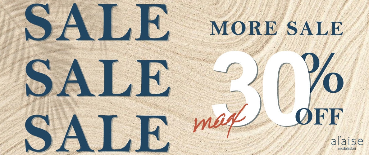最大30%OFF MORE SALE