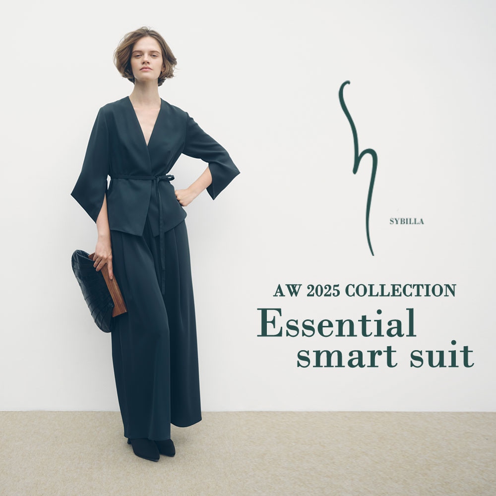 【S SYBILLA】AW25 - Essential smart suit -