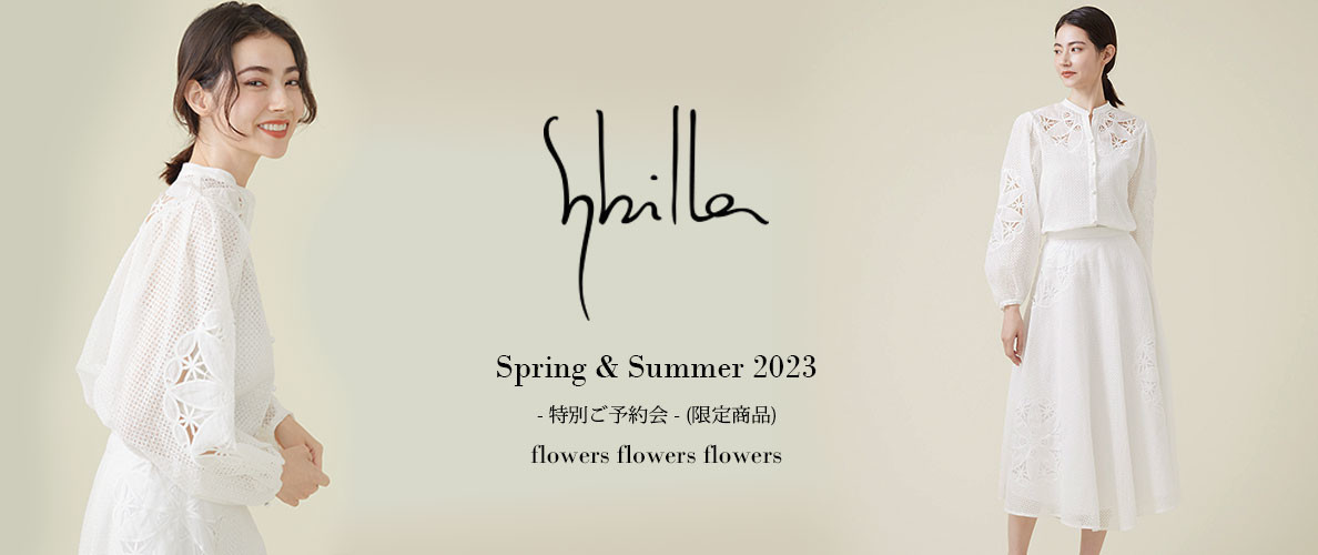 Sybilla Spring & Summer 2023 - flowers flowers flowers -