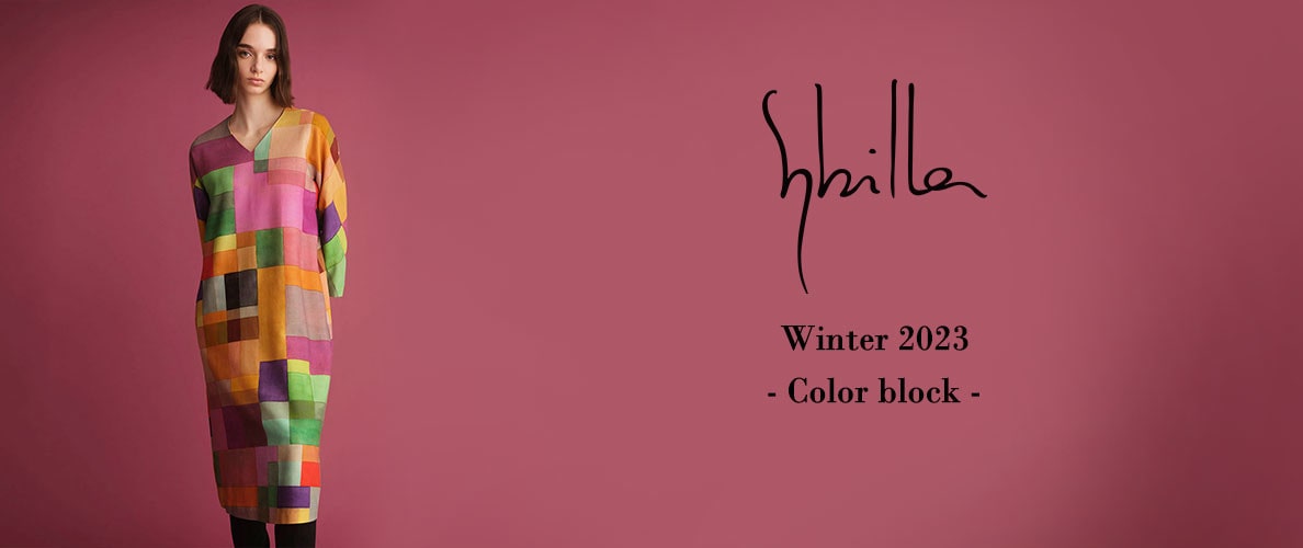 Sybilla Winter 2023 - Color block -