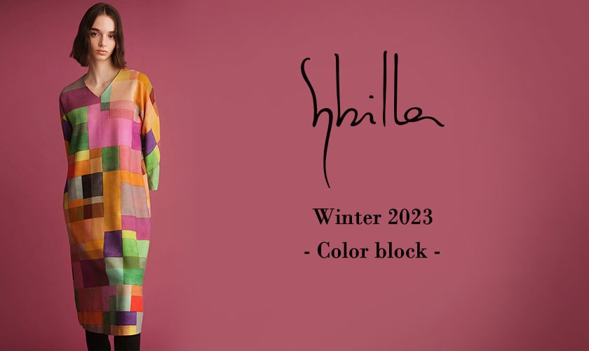 Sybilla Winter 2023 - Color block -