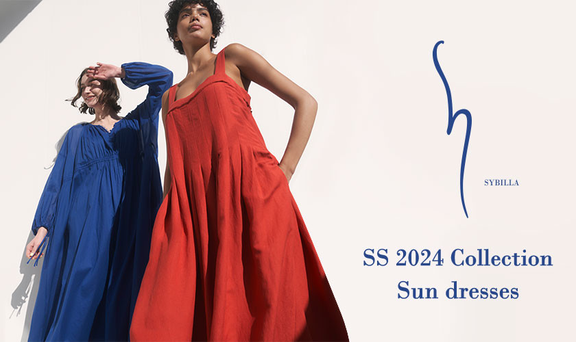 【S SYBILLA】SS 2024 - Sun dresses -