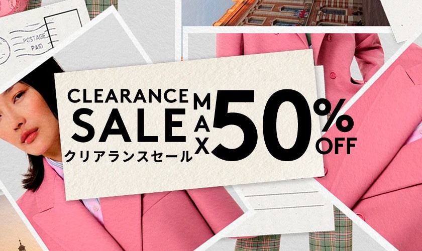 MAX50%OFF CLEARANCE SALE