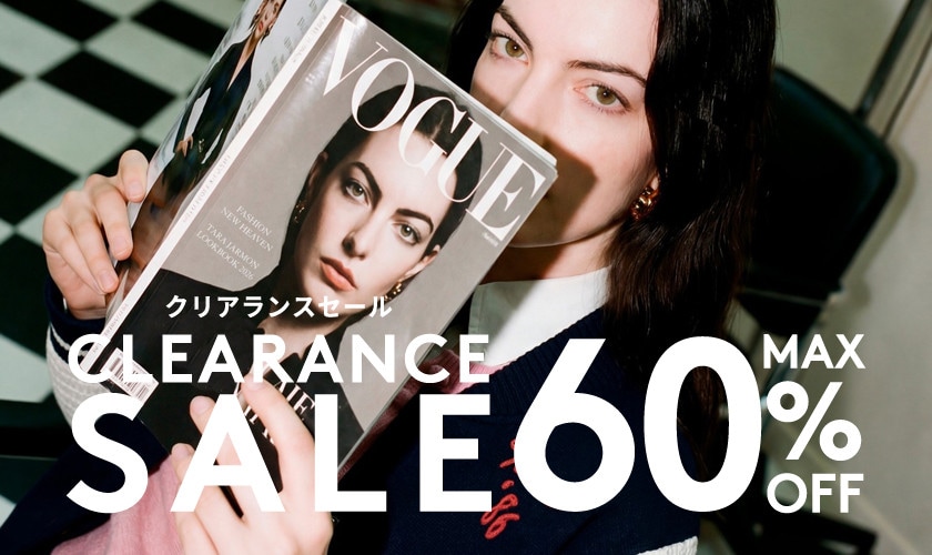 MAX60%OFF　CLEARANCE SALE