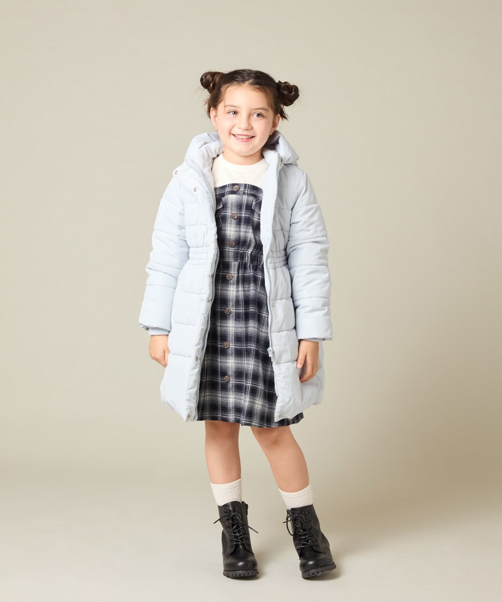 中綿ロングコート