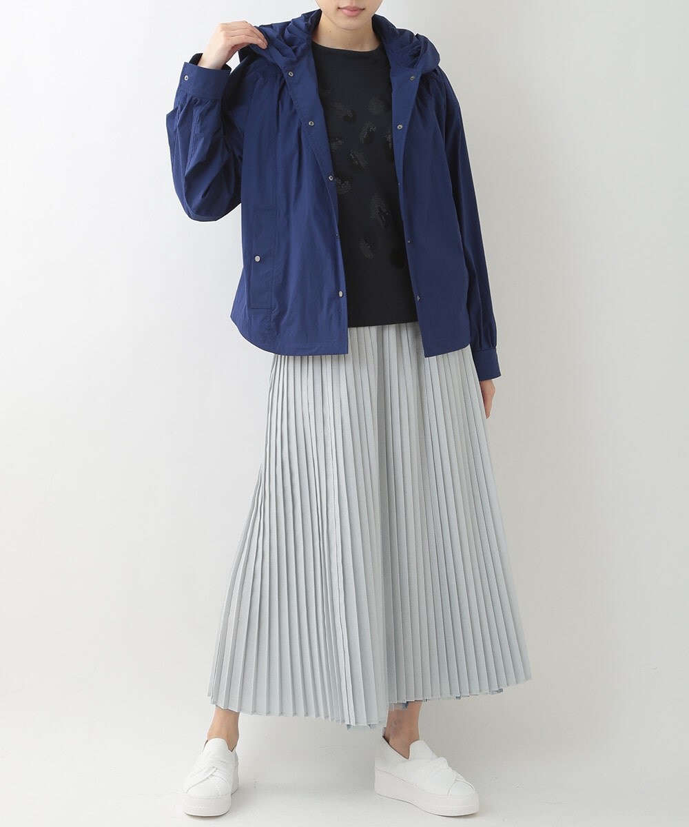 【洗える】タフタカジュアルショートコート