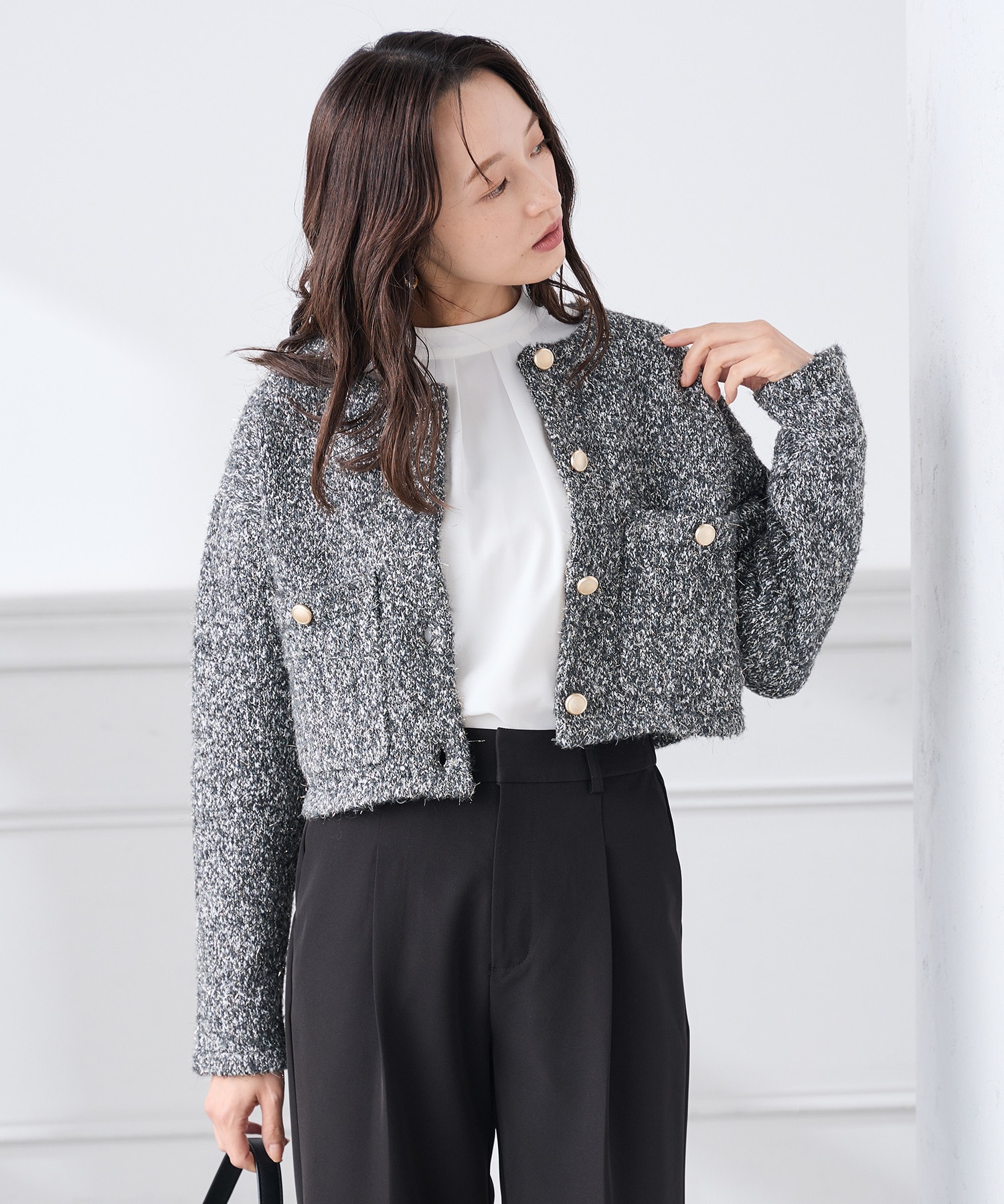 ホリデーシーズンにもぴったりなジャケット