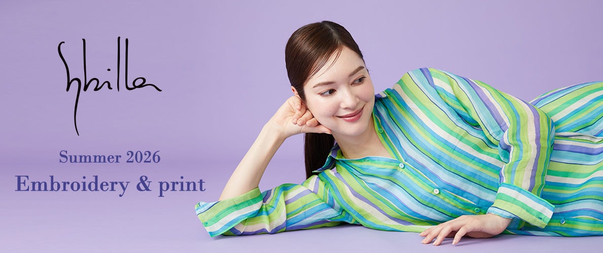 Sybilla SS26 - Embroidery & print -