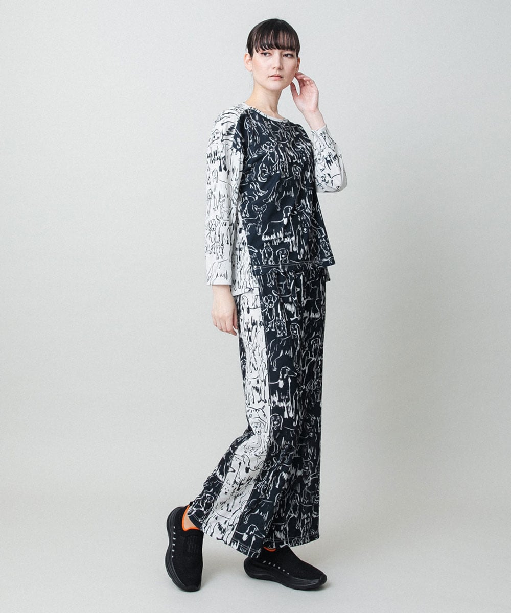 プルオーバー×パンツ