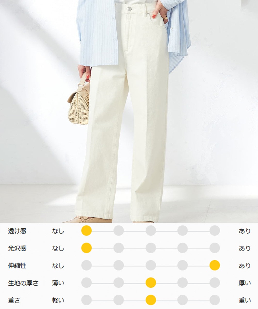 a.v.v(アー・ヴェ・ヴェ)のデニムワイドパンツの画像