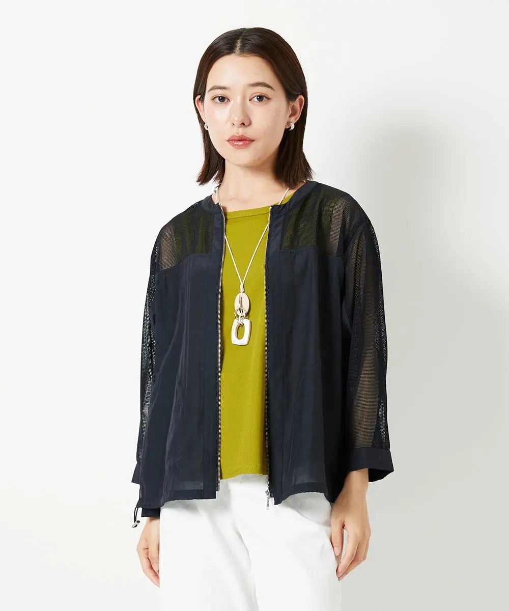 メッシュコンビシアーブルゾン