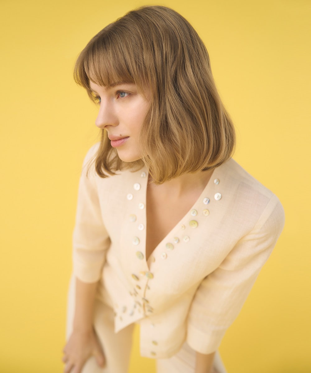 Botones (ボタン) jacket blouse