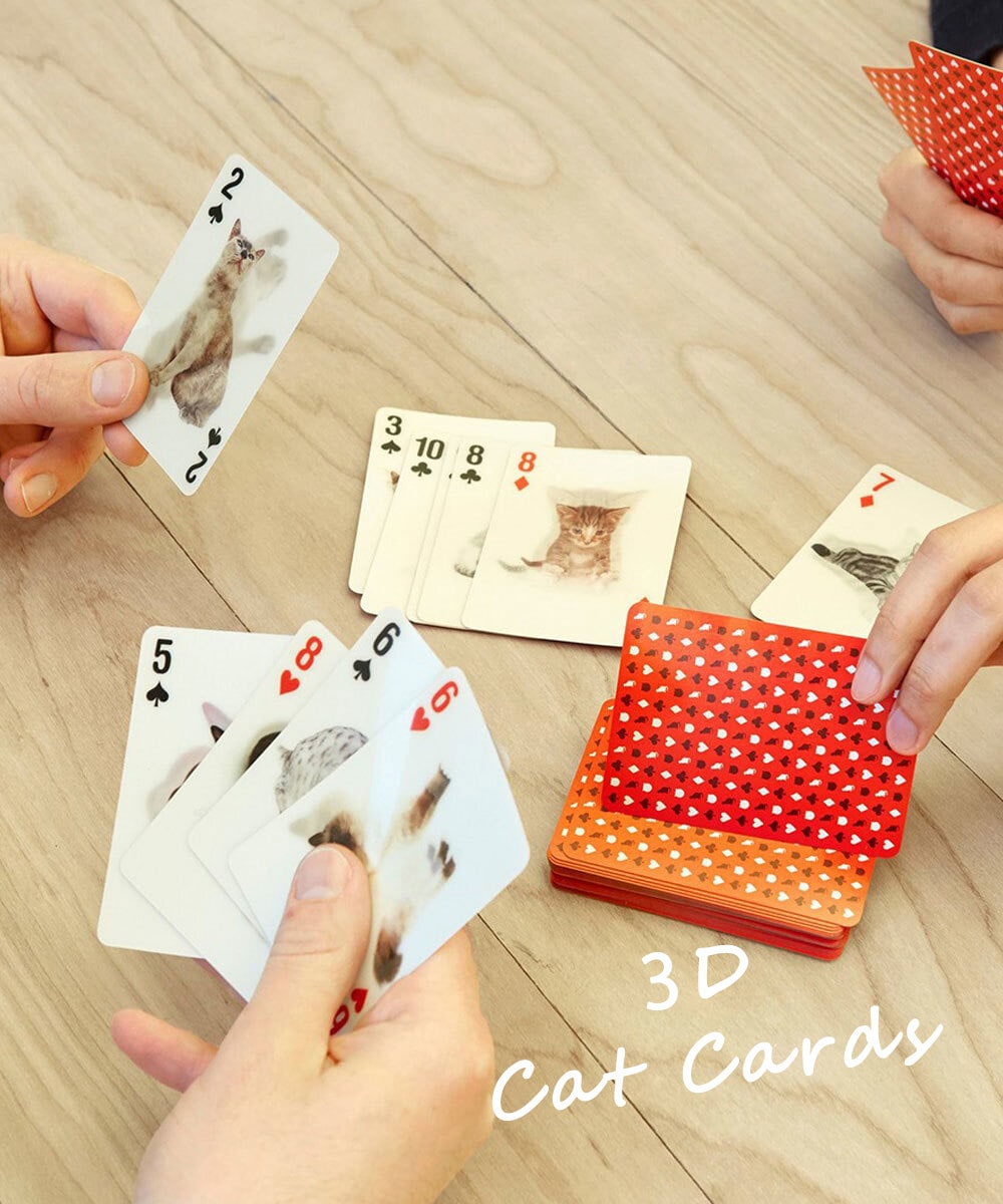 3D Cat Cards