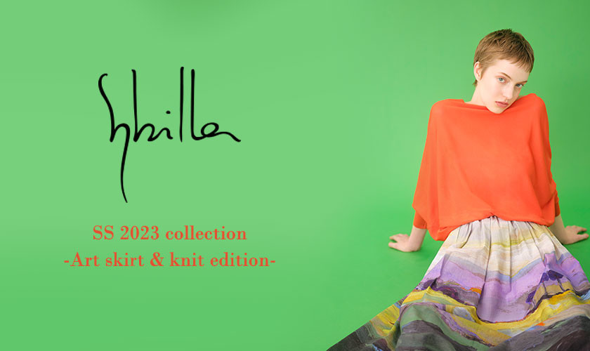 Sybilla SS 2023 - Art skirt & knit edition -