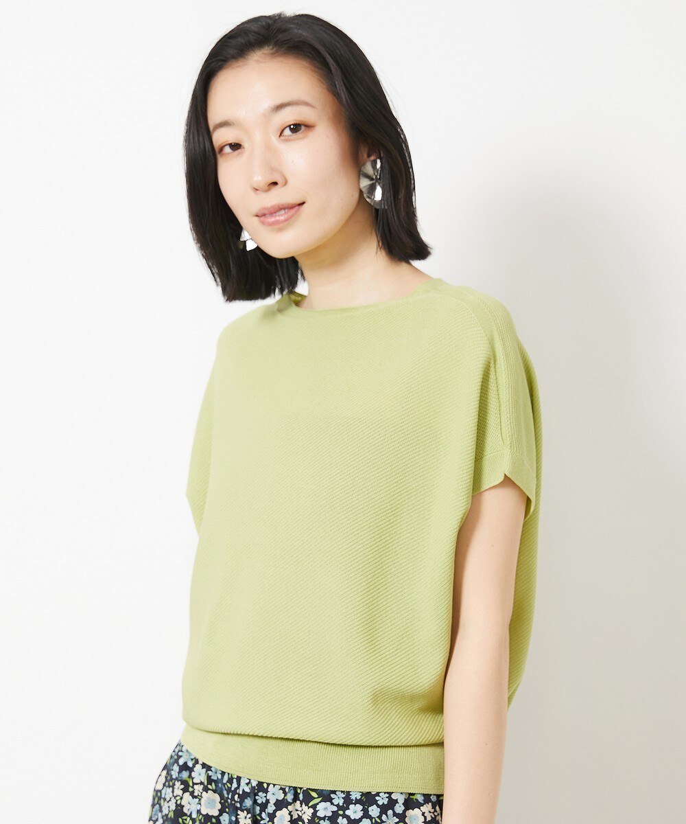 ホールガーメント(R)フレンチスリーブニット