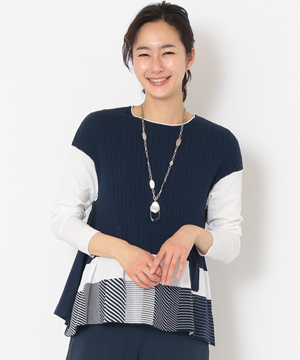 ヒロコ ビスのジャカードプルオーバー画像