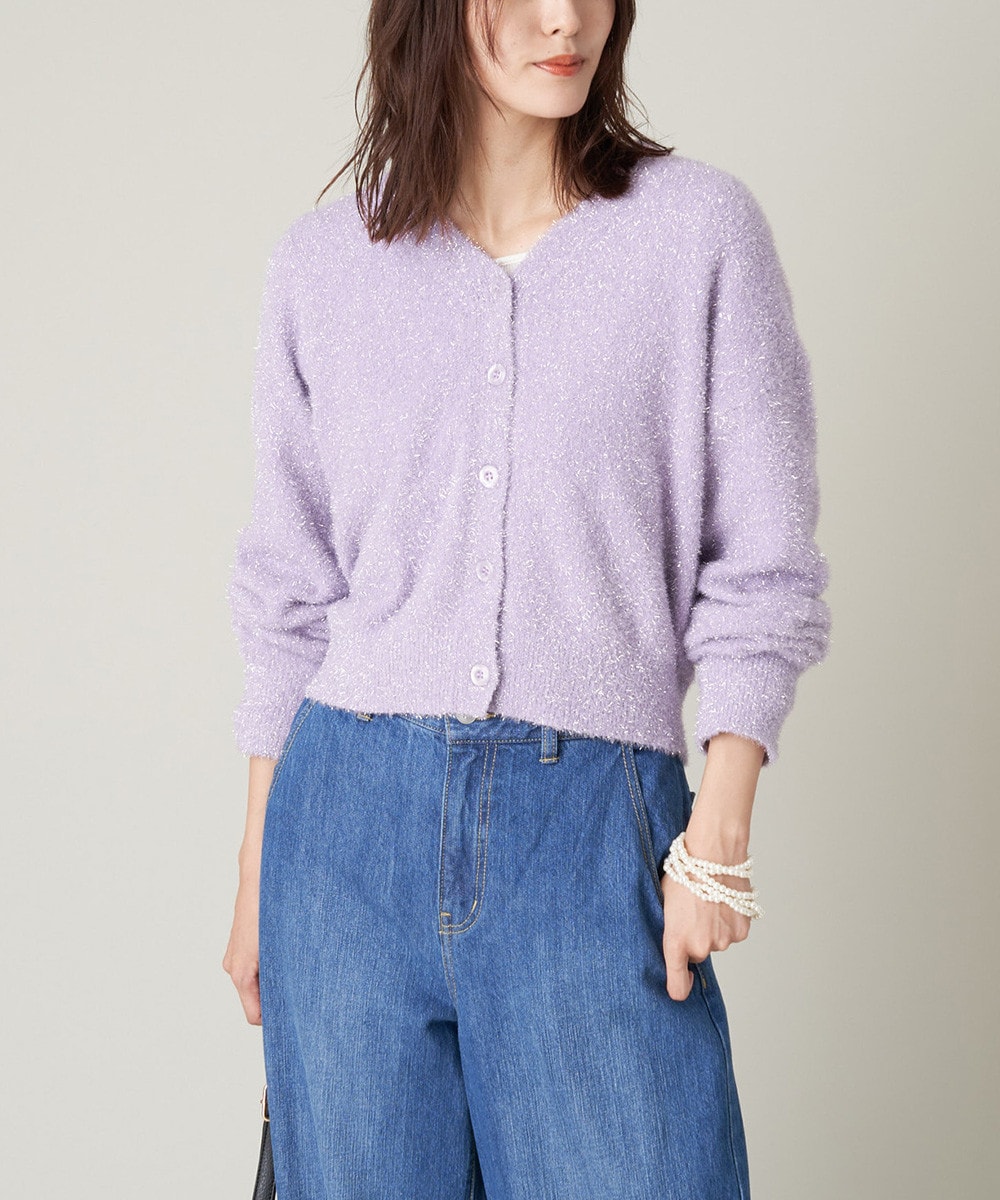 スチールヤーンヘアリーニット