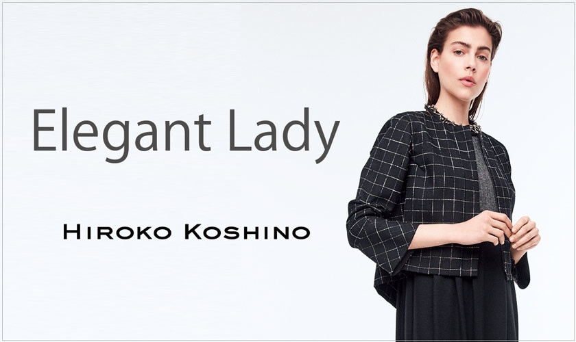 【HIROKO KOSHINO】Elegant Lady