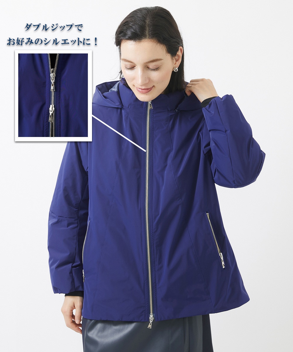 ステッチレスショートダウンジャケット