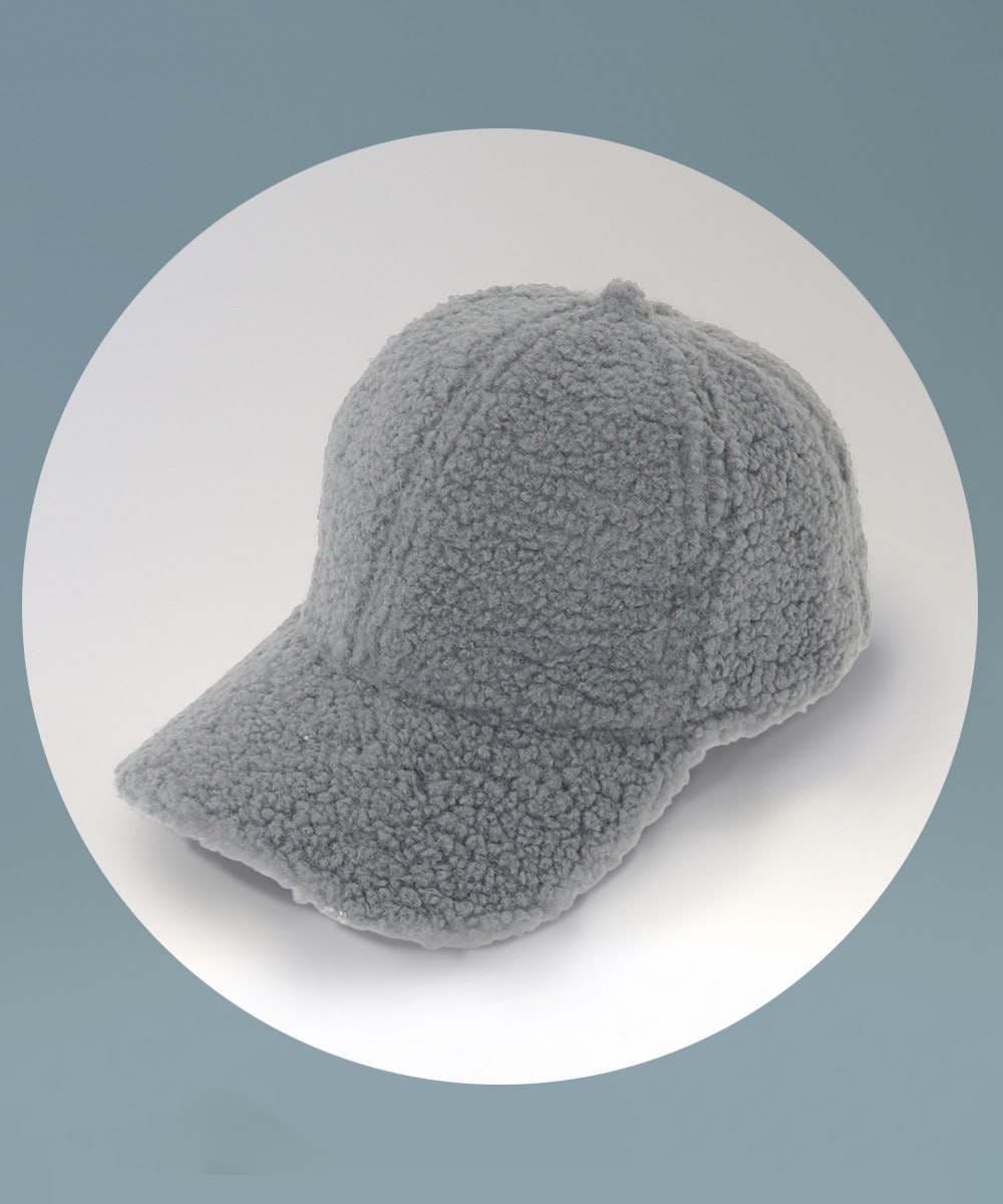 ボアデザインキャップ