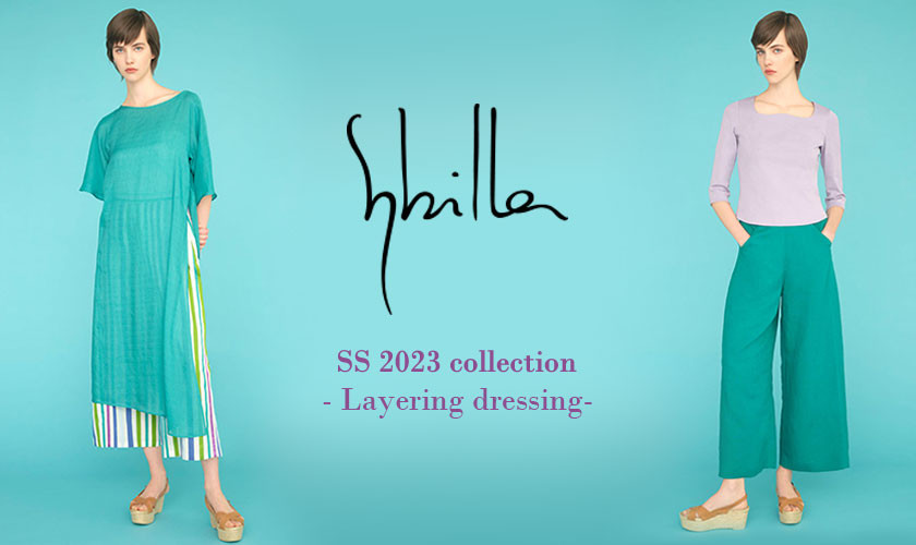 Sybilla SS 2023 - Layer dressing -