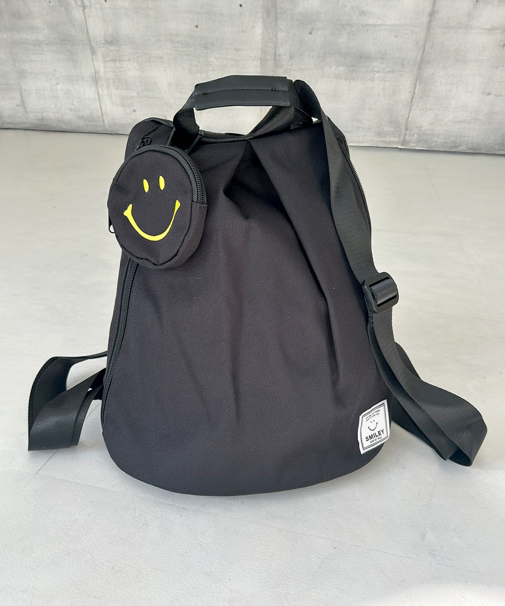 SMILEYポーチ付コンパクトリュック