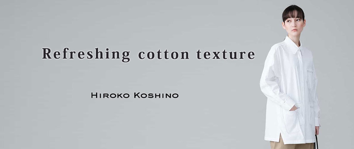 Refreshing cotton texture