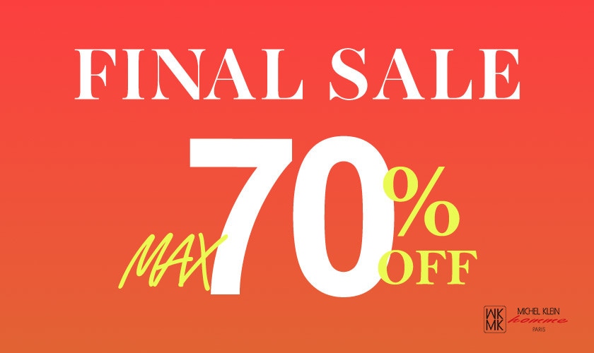 最大70%OFF FINAL SALE