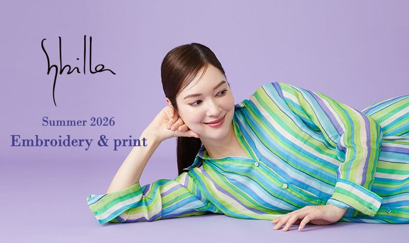 Sybilla SS26 - Embroidery & print -