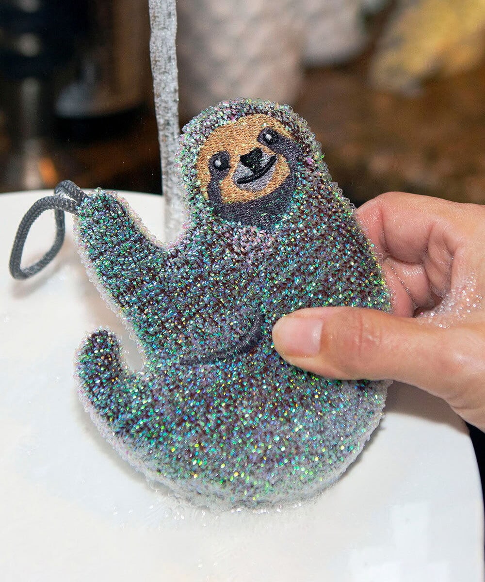 Sloth Scrub Sponges set of 3