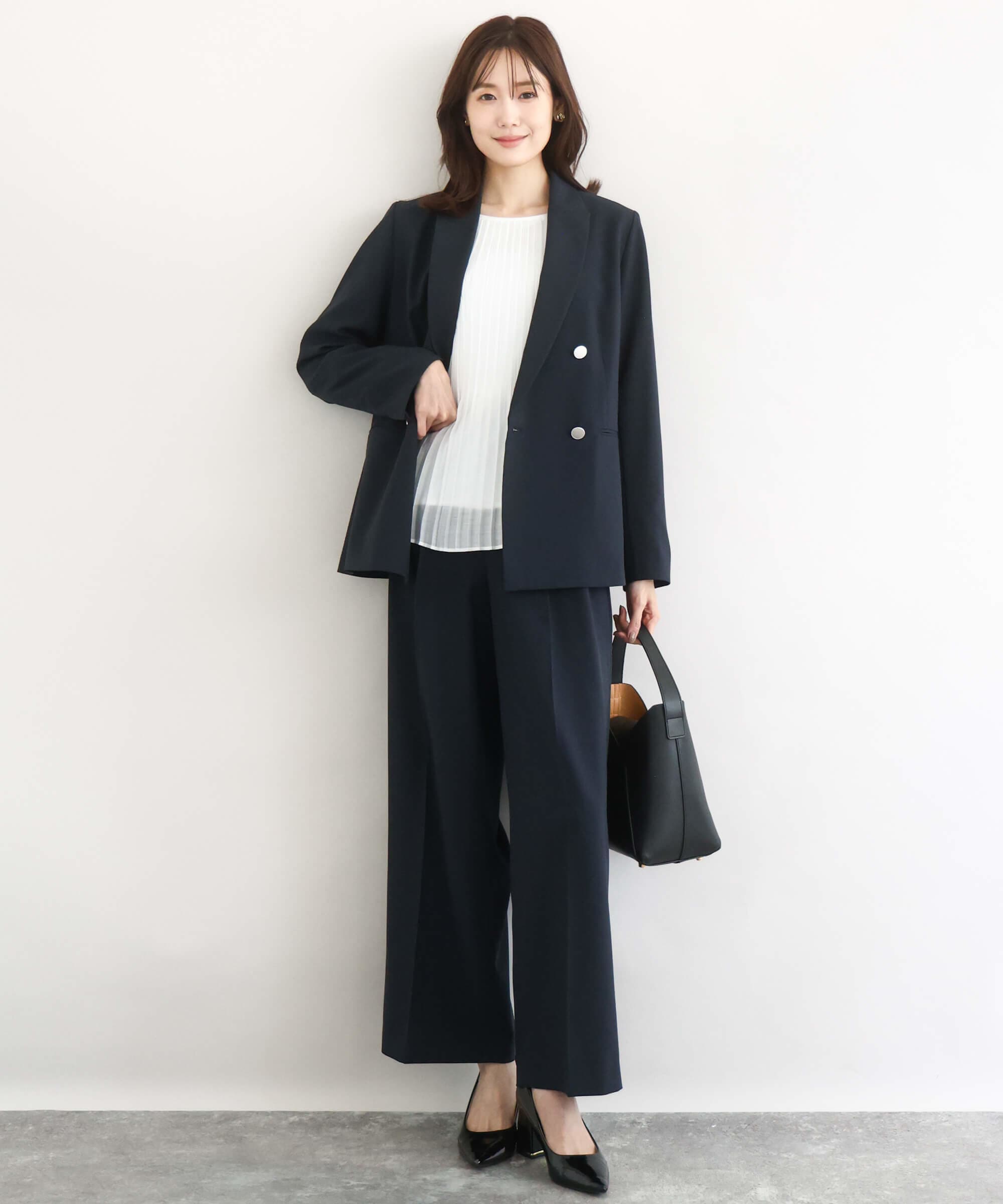 MK MICHEL KLEINのダブルブレストジャケット