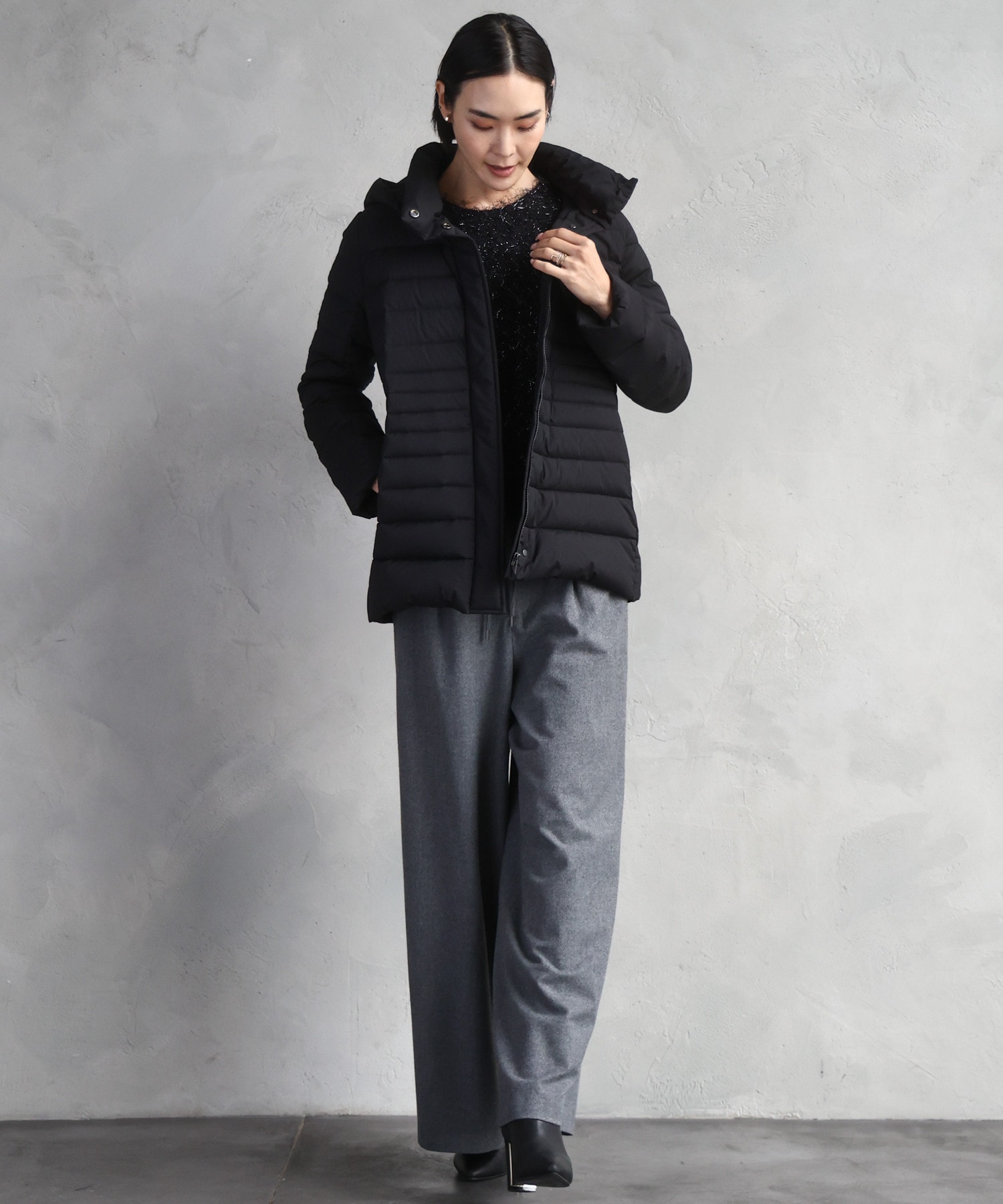 [定番人気]2WAYストレッチダウンジャケット