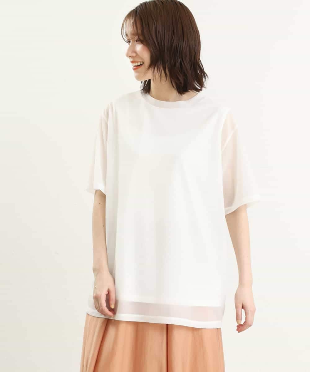 MKのシースルーTシャツ画像