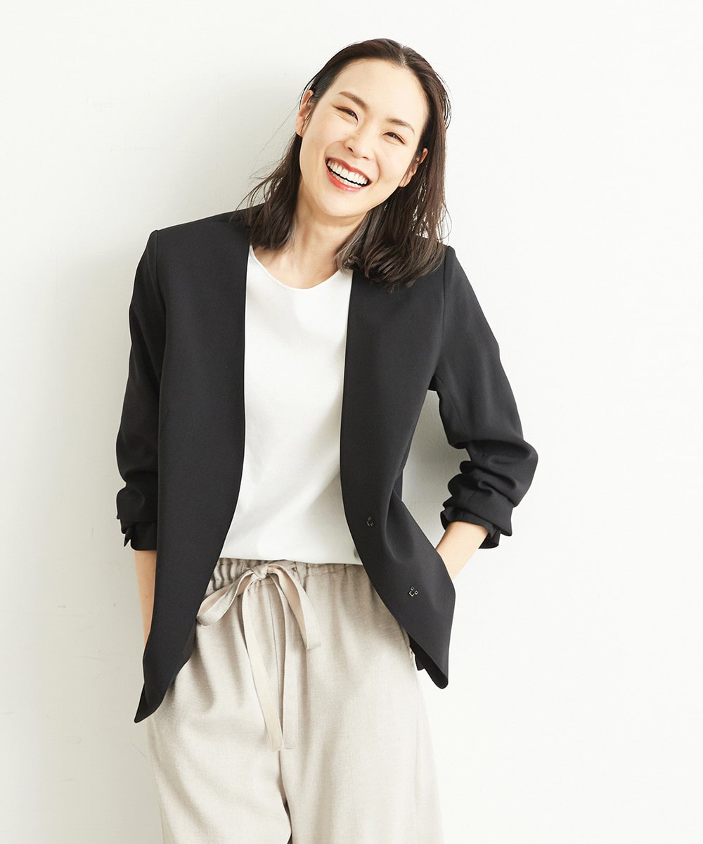 【3サイズ展開/洗える】コンフォータブルジャケット