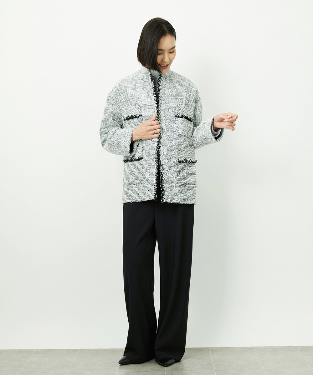 ① きれいめオフィススタイル